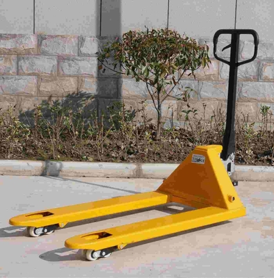 3000kg 3 Ton Hand Pallet Truck Pallet Jack With Rubber Grip For Goods Picking