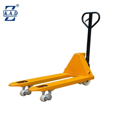 3000kg 3 Ton Hand Pallet Truck Pallet Jack With Rubber Grip For Goods Picking