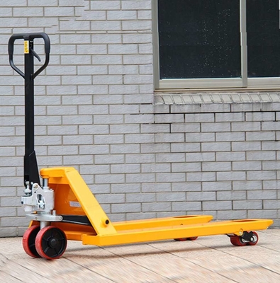 3000kg 3 Ton Hand Pallet Truck Pallet Jack With Rubber Grip For Goods Picking