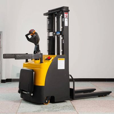 Electric Pallet Stacker with 500mm Load Center 1070mm Fork Length and 1738/2099mm Turning Radius