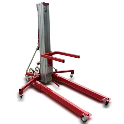 Wyciągacz wyciągów 1.70*1.67 Wciągacz ręczny z aluminium z wysokością platformy maks. 9 m